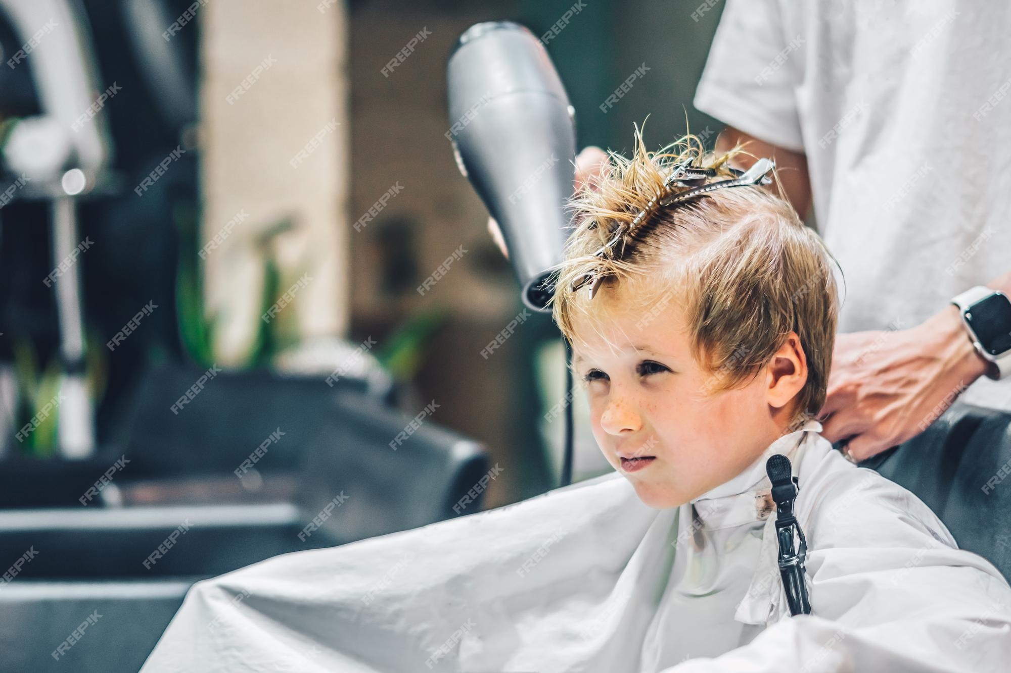 Capa para corte de cabelo para salão de beleza/ Barbearia