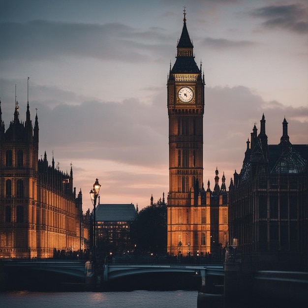 Foto do horizonte da cidade de Londres no Reino Unido Papel de parede