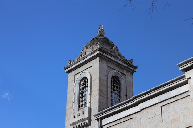foto do prédio da igreja close-up.