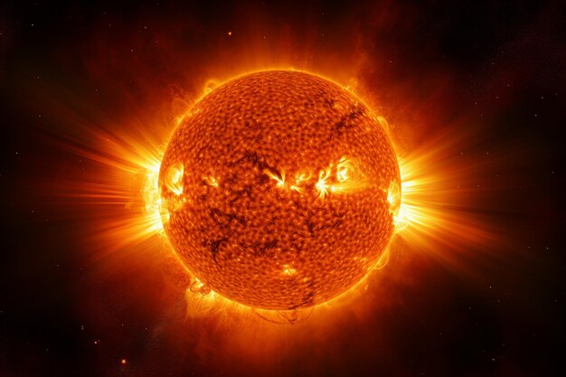 Foto foto do sol de sinfonia solar