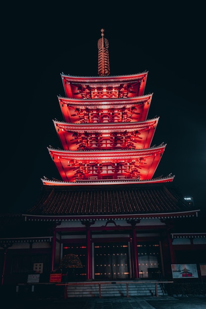 Foto foto de edificios emblemáticos en japón