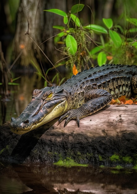 Foto eines Alligators