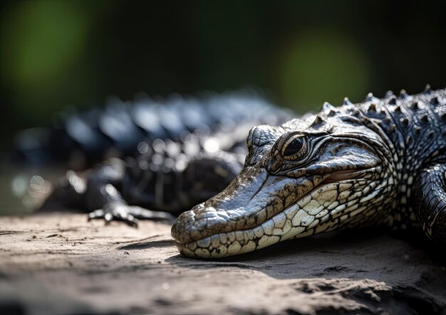 Foto eines Alligators