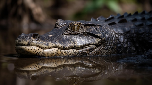 Foto eines amerikanischen Alligators