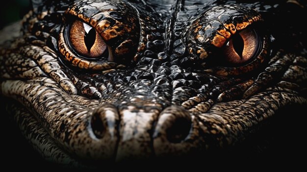 Foto foto eines krokodils