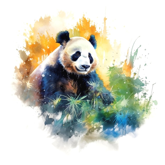 Foto eines Pandas