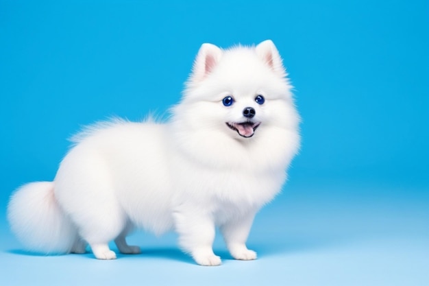 Foto eines Pomeranian-Hundes