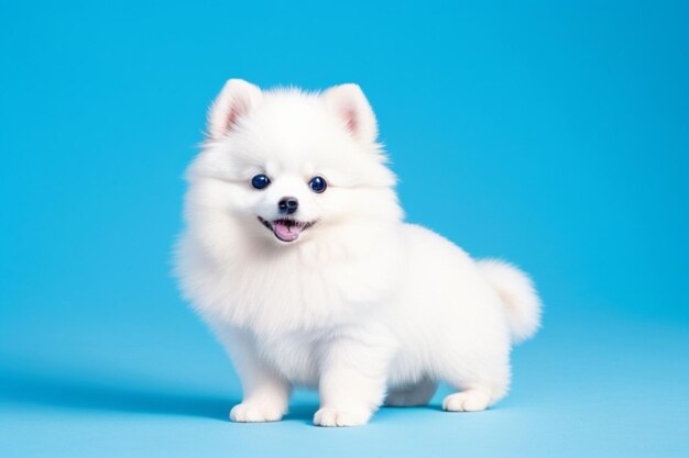 Foto eines Pomeranian-Hundes