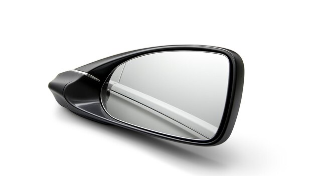 Una foto de un espejo lateral