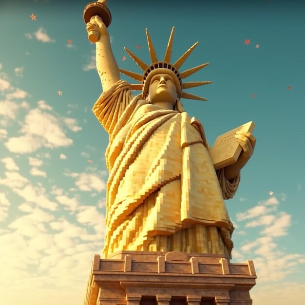 foto estátua da liberdade nova york