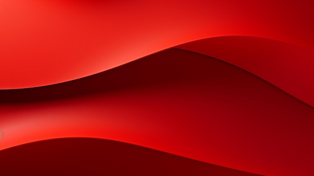 Foto de estilo corporativo fondo de presentación rojo fondo de onda roja AI generado