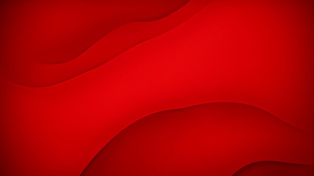 Foto de estilo corporativo fondo de presentación rojo fondo de onda roja AI generado