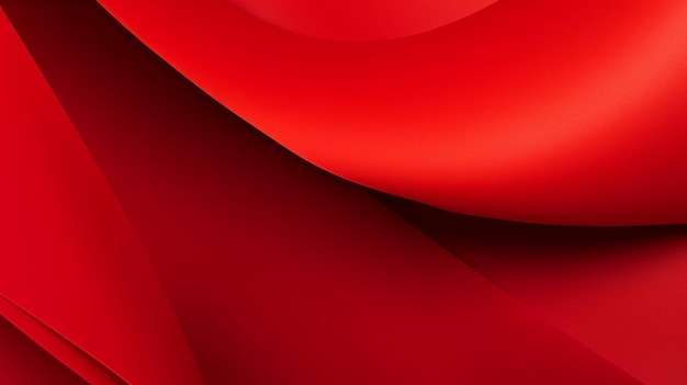 Foto de estilo corporativo fondo de presentación rojo fondo de onda roja AI generado