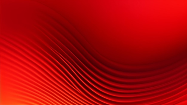 Foto de estilo corporativo fondo de presentación rojo fondo de onda roja AI generado