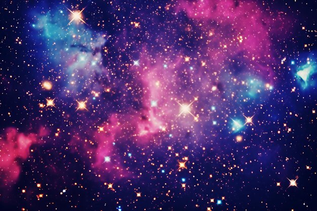 La foto de las estrellas de Galaxy Glimmer
