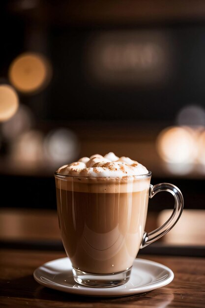 Foto foto de estudio de la taza de café.