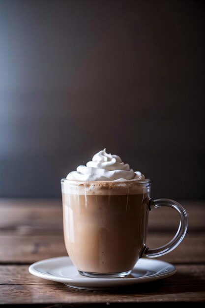 Foto foto de estudio de la taza de café.