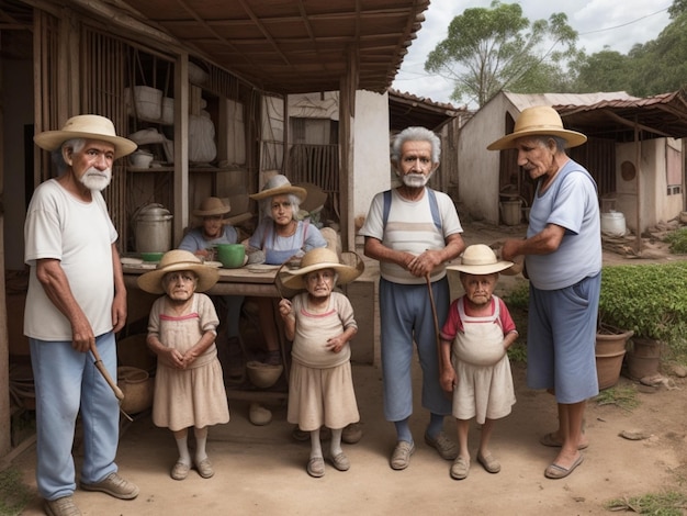 foto de familia colombiana