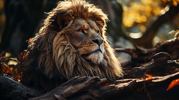 Foto de la familia del león