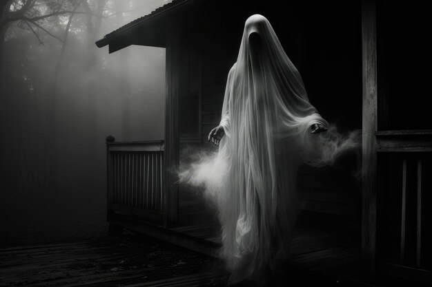 Foto foto de un fantasma surrealista