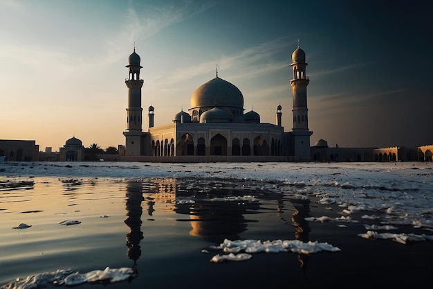 Foto faszinierend mit herrlichen Moschee-Porträts