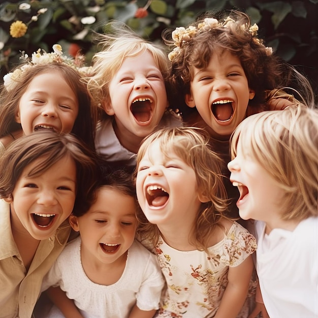 una foto de feliz día del niño celebrado