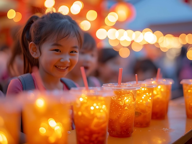 Foto de las fiestas de los vecinos y el festival de la comunidad global abrazan la diversidad y el concepto de unidad