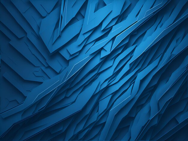 Foto foto de un fondo abstracto azul vibrante con un fascinante patrón ondulado