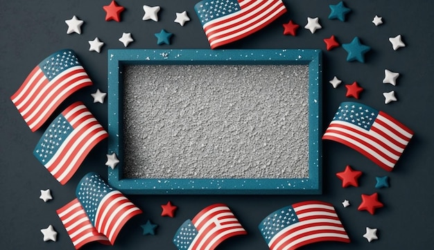 foto de fondo de la bandera americana para el día de la independencia y el día del patriota