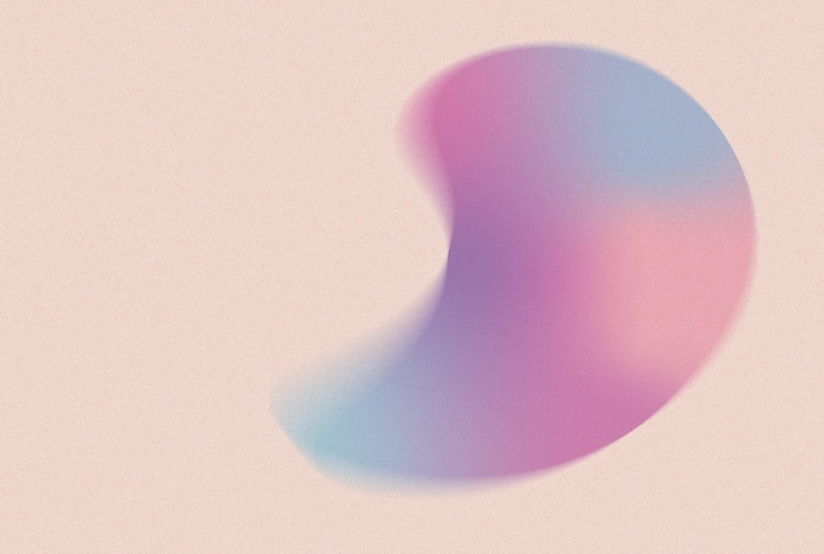 Foto foto de fondo borrosa abstracta de gradiente pastel con efecto de ruido granulado