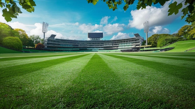 foto de fondo de un estadio deportivo para la exhibición de productos