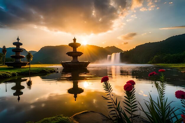 Foto una foto de fondo hermosa muy bonita una foto de comida diferente una foto de paisajes coloridos diferentes