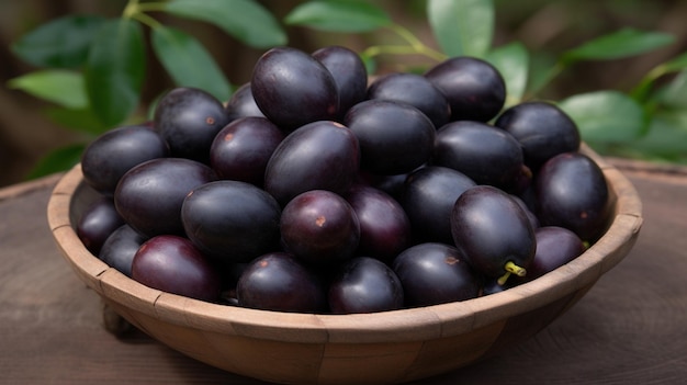 Foto de la fruta Jamun