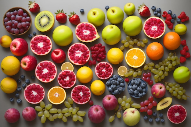foto frutas variadas y mixtas