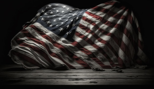 foto fundo da bandeira americana para dia da independência dia do memorial dia da bandeira e dia do trabalho