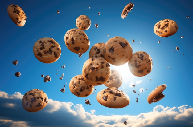 Foto de las galletas de chocolate