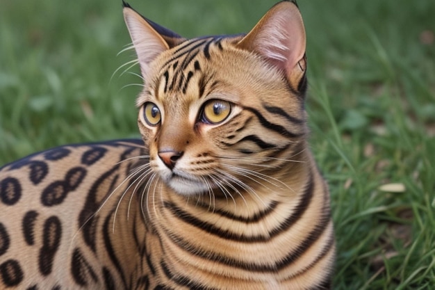 Foto del gato de Bengala