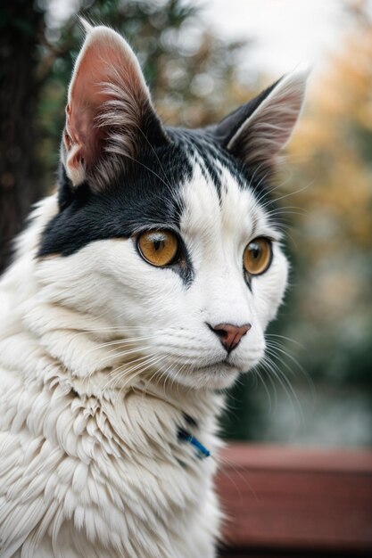 Foto de gato furgoneta turca