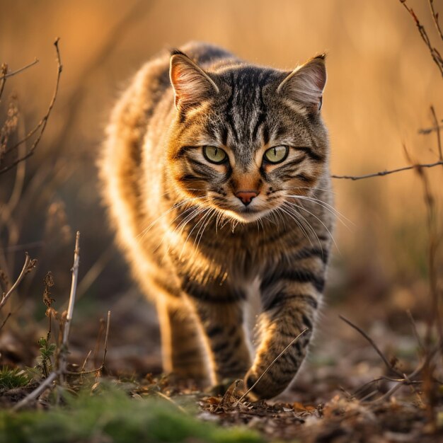 foto de gato toma completa de alta calidad hdr 16k ultra hd salvaje