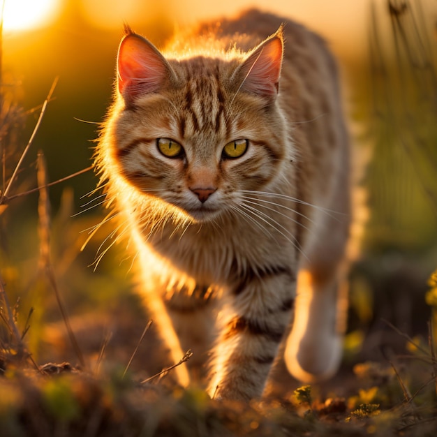 foto de gato toma completa de alta calidad hdr 16k ultra hd salvaje