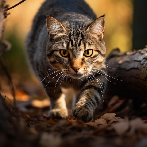 foto de gato toma completa de alta calidad hdr 16k ultra hd salvaje