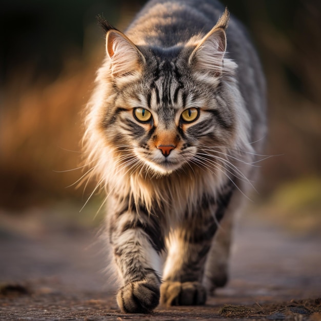 foto de gato toma completa de alta calidad hdr 16k ultra hd salvaje