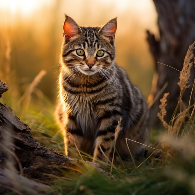 foto de gato toma completa de alta calidad hdr 16k ultra hd salvaje