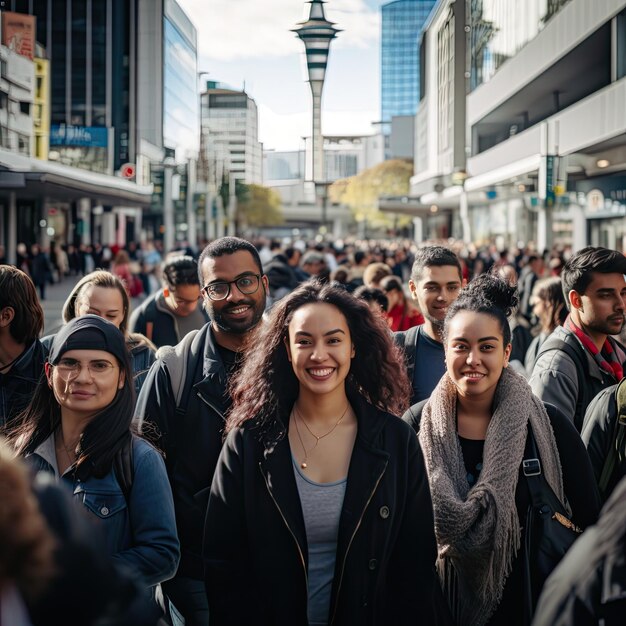 Foto foto de la gente en auckland