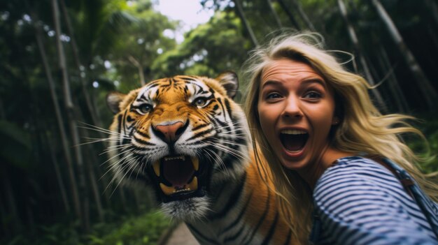 Una foto de GoPro de un ángulo de selfie de primer plano