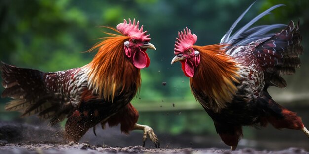 Foto de granja de pollos de alta calidad