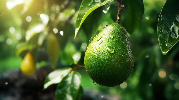 Foto gratis de aguacate en el jardin