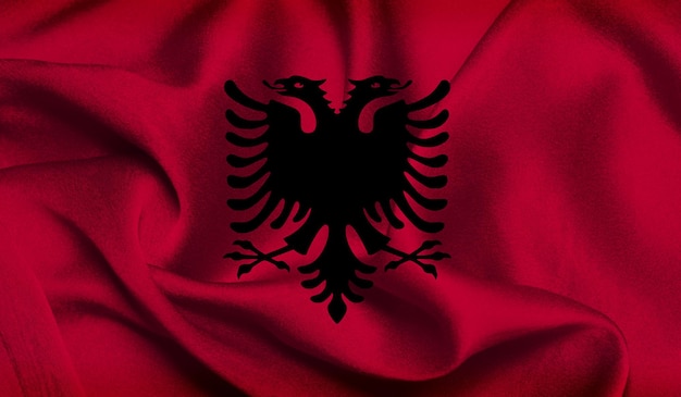 Foto gratis de bandera de Albania