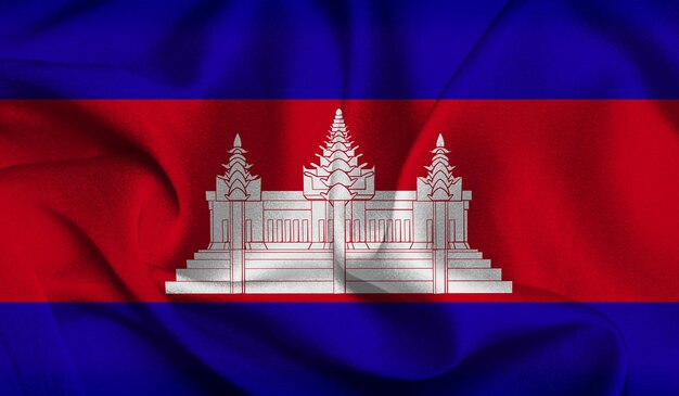 Foto gratis de bandera de Camboya