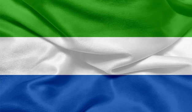 Foto foto gratis de bandera de sierra leona